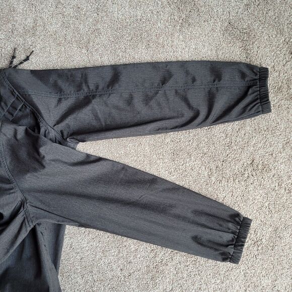 Nomad Jacket Mens Sz M Tech Fleece Lined Hooded Full Zip Snap Pockets Gray READ - Picture 12 of 15